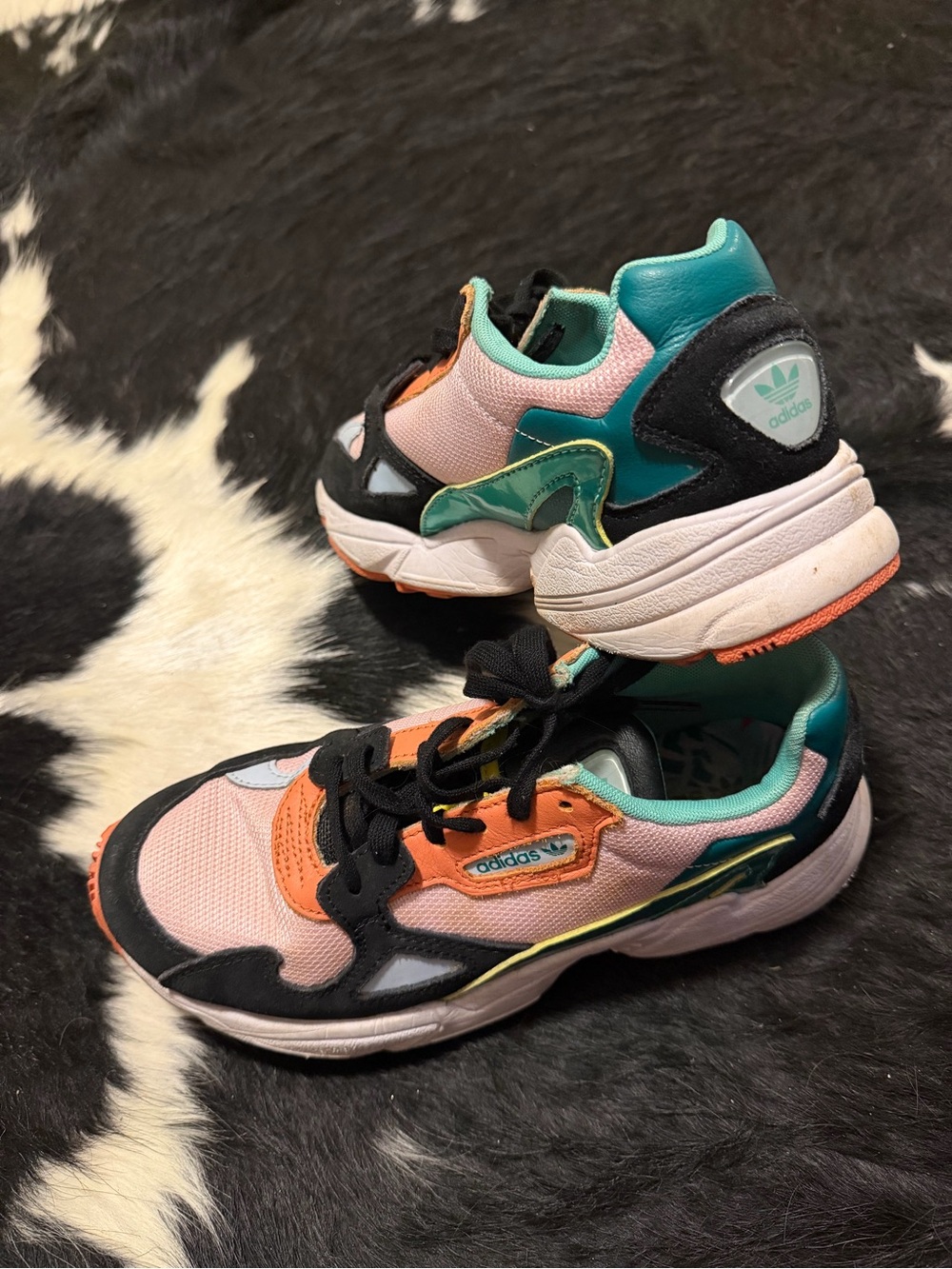 Adidas Falcon Clear Pink Aero Green W